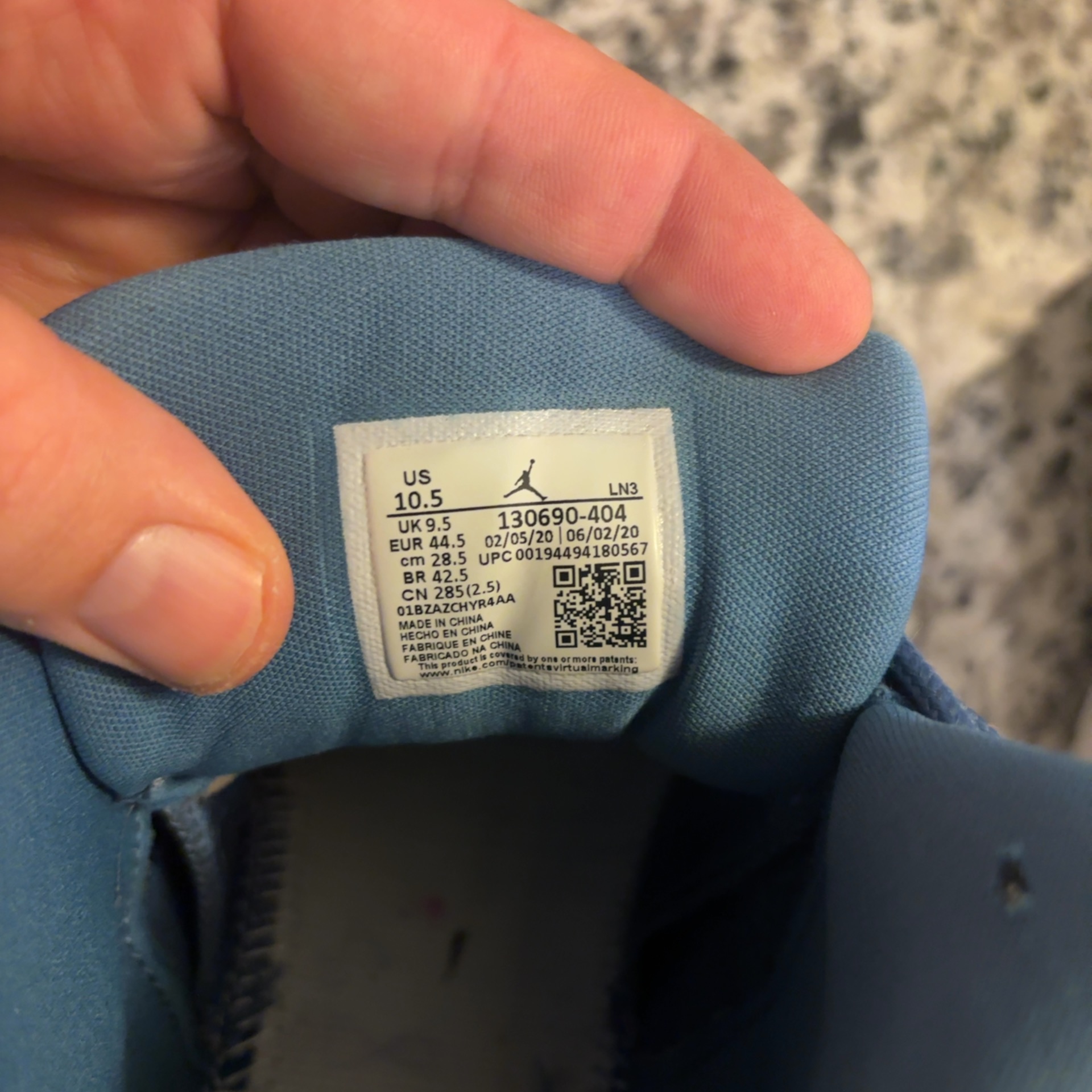 jordan 12 indigo fake