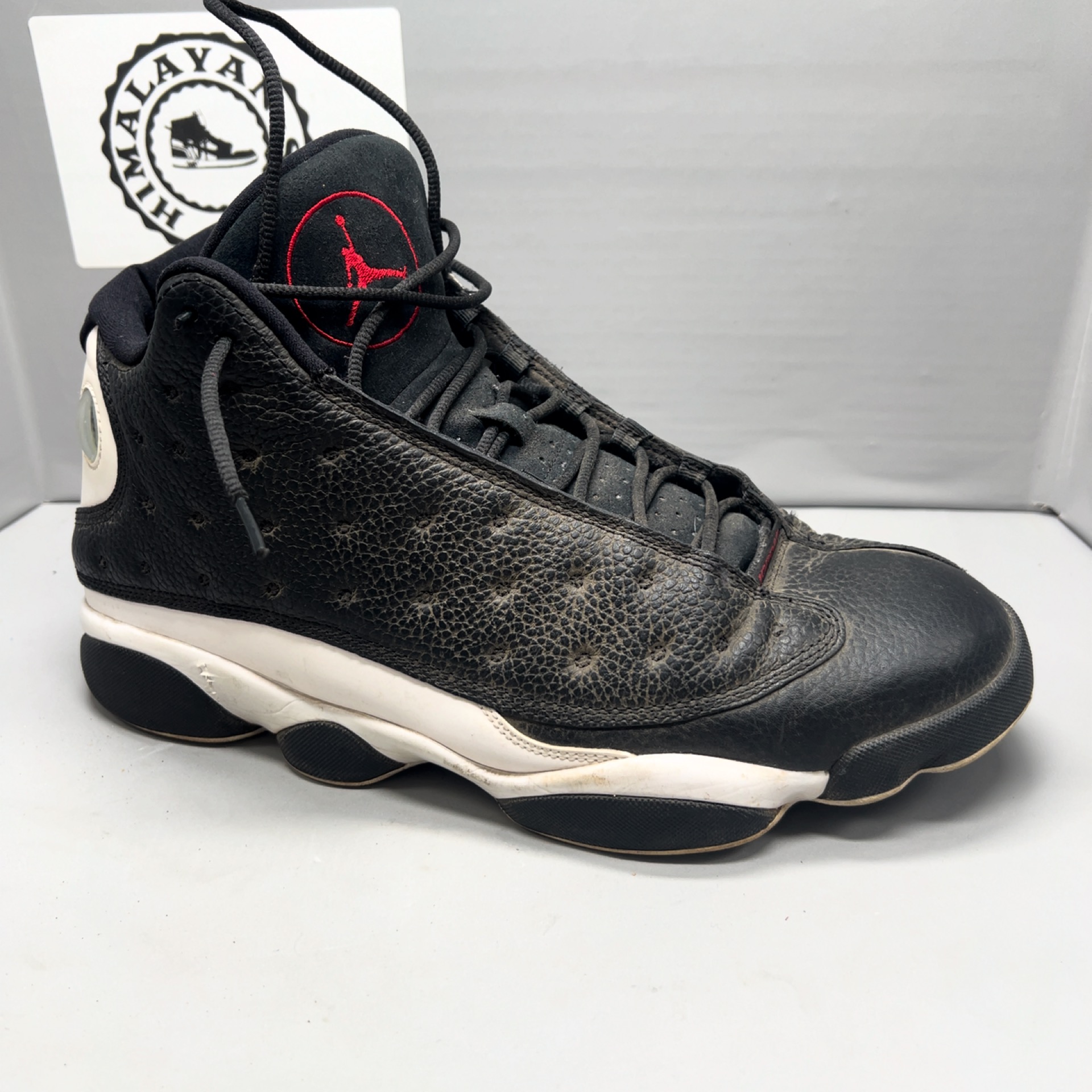 jordan 13 black cat fake vs real